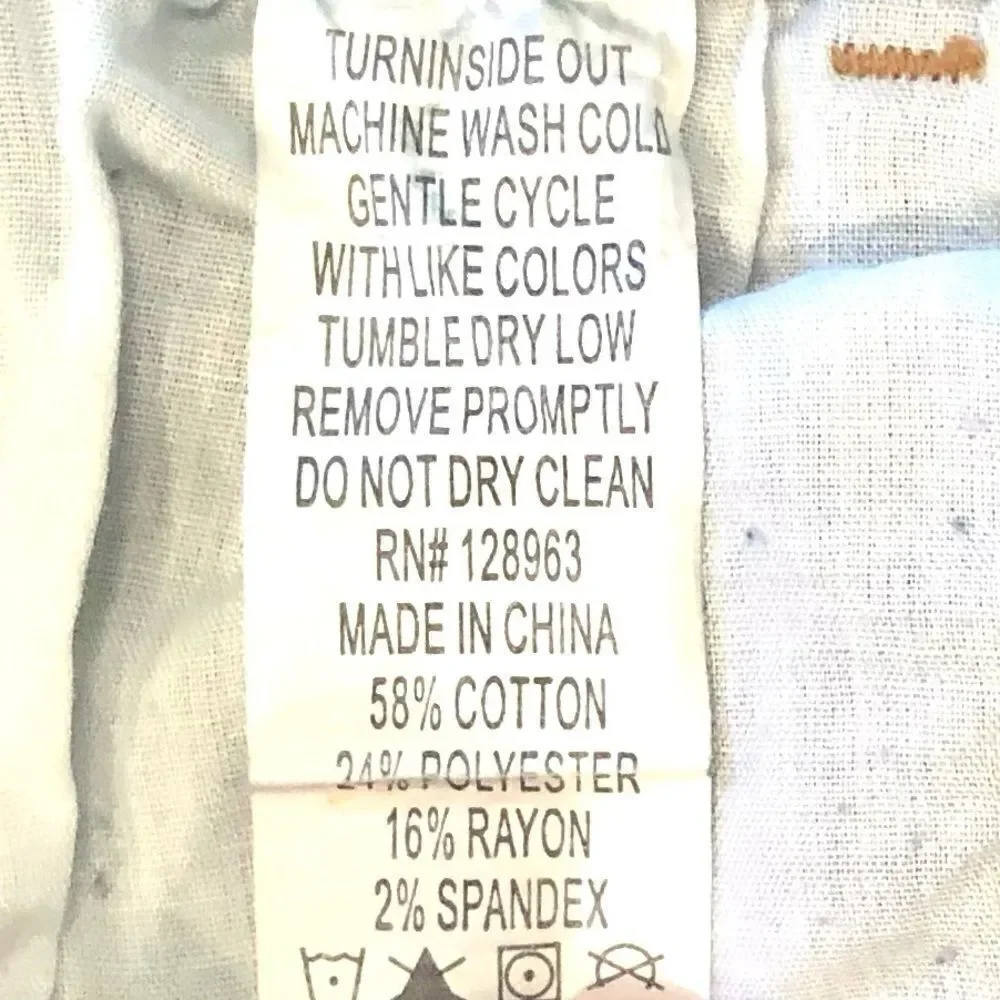 Indigo Rein Blue Button Front Denim Mini Skirt Women’s 7/27 (Juniors)